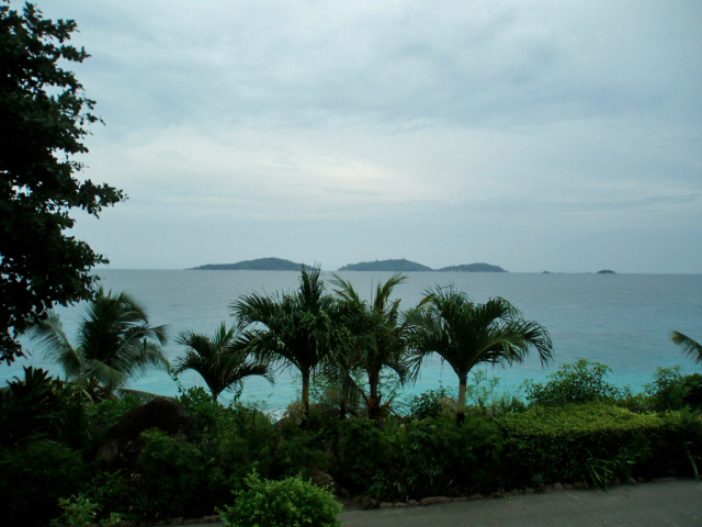 Digue島からの眺め